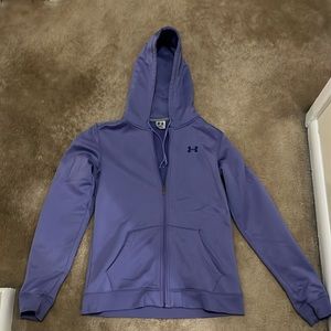Women’s Under Armour Purple Zip Up Hoodie